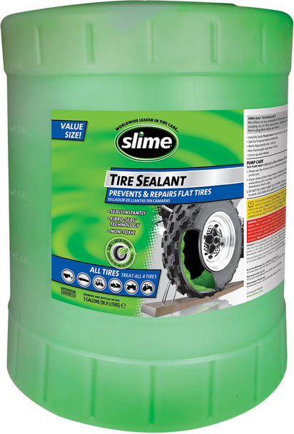 SLIME Tubeless Tire Sealant - 5 U.S. gal. SDSB-5G