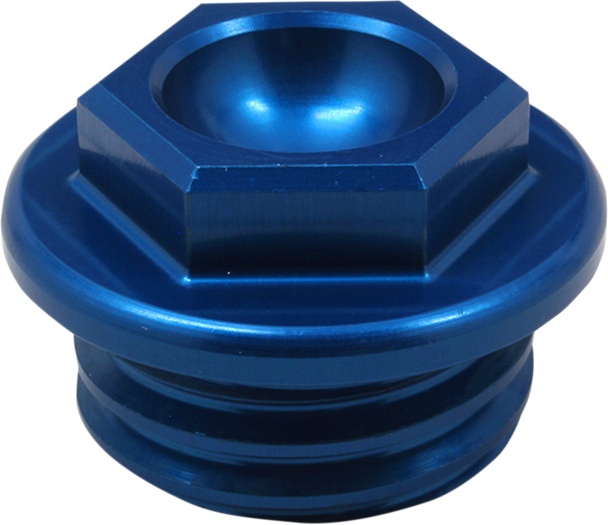 WORKS CONNECTION Oil Fill Plug - Blue 24-030