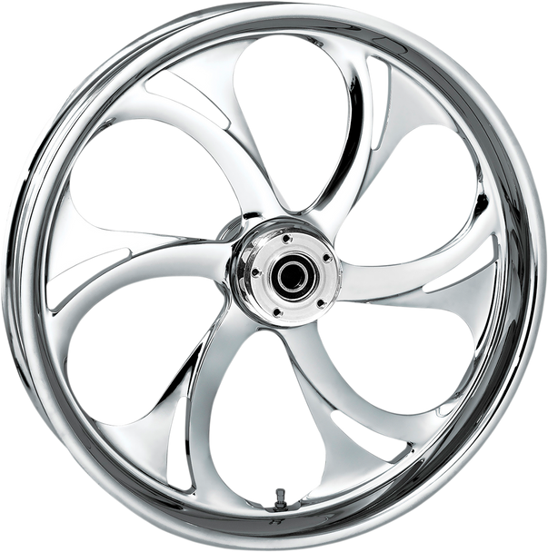 RC COMPONENTS Recoil Rear Wheel - Single Disc/ABS - Chrome - 18"x5.50" - '09+ FLT 18550-9210A105C