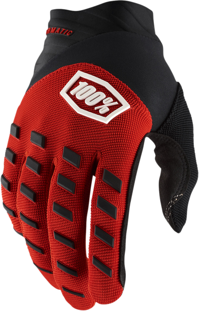100% Youth Airmatic Gloves - Red/Black - XL 10001-00011