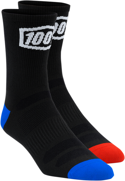 100% Terrain Socks - Black - Small/Medium 20049-00008
