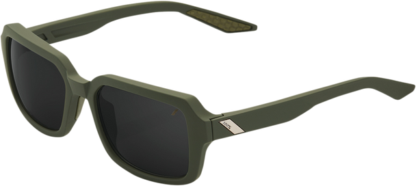 100% Ridely Sunglasses - Green - Black 61044-265-01