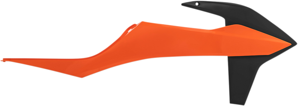 ACERBIS Radiator Shroud - Orange/Black - KTM 2726515225