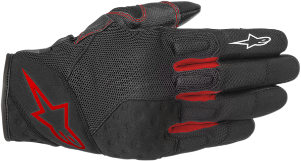 ALPINESTARS Crossland Gloves - Black/Red - XL 3566518-13-XL