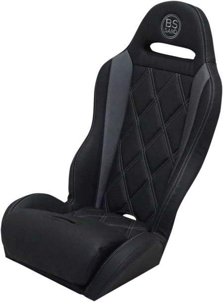 BS SANDS Performance Seat - Big Diamond - Black/Gray PEBUGYDBR