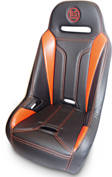 BS SANDS Extreme Seat - Double T - Black/Deep Orange EXBUDODTC