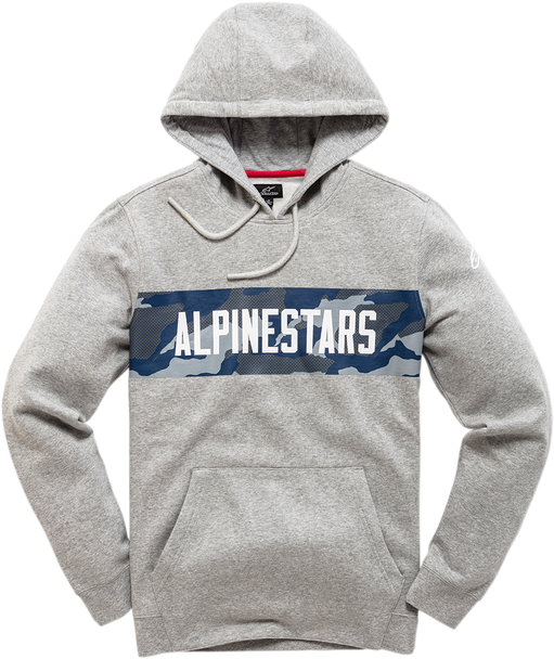 ALPINESTARS Blast Pullover Hoodie - Gray - Large 1210514001026L