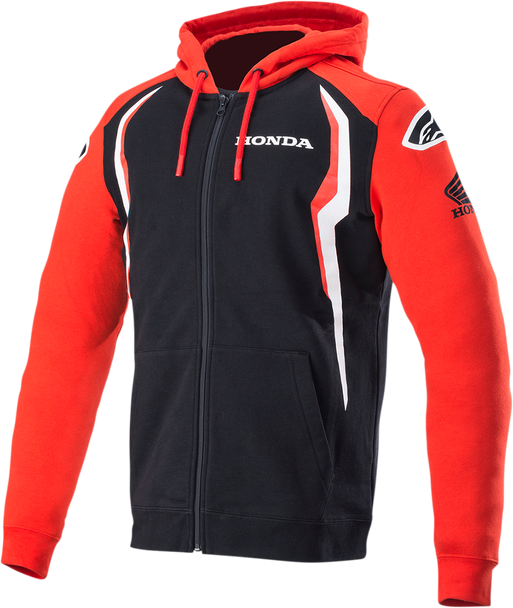 ALPINESTARS Honda Zip Hoodie - Large 1H20-23200-L