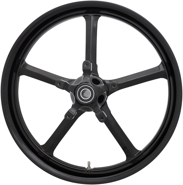 COASTAL MOTO Front Wheel  - Rockstar - Dual Disc/No ABS - Black - 21"x3.25" - FL 1502-ROC-213-B