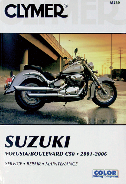 CLYMER Manual - Suzuki Volusia/C50 260-3