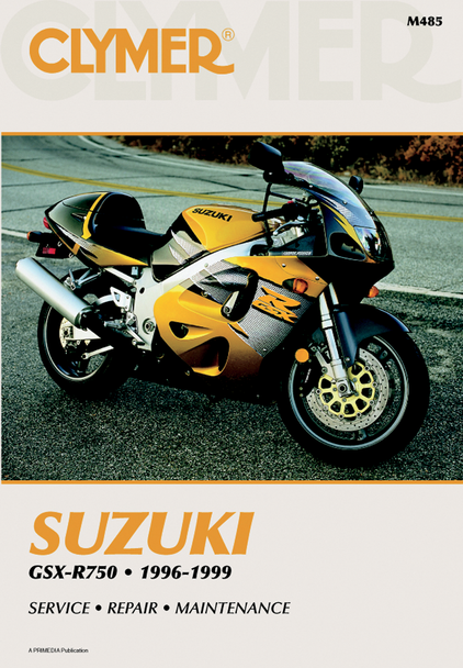CLYMER Manual - Suzuki GSX-R 750 M485