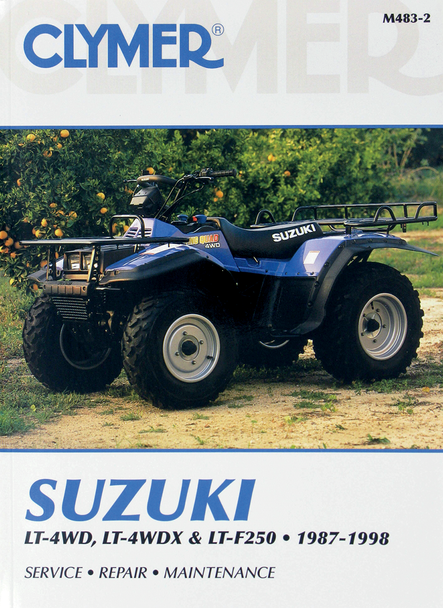 CLYMER Manual - Suzuki King Quad/ Quad Runner 250 M483-2