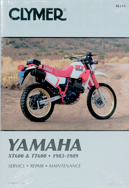 CLYMER Manual - Yamaha XT/TT600 M416