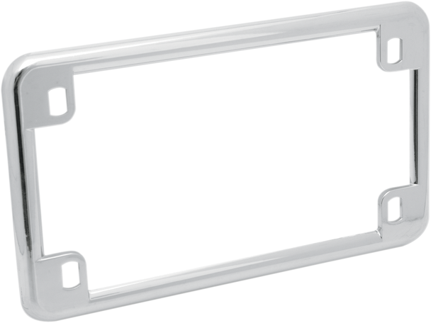 CHRIS PRODUCTS License Plate Frame - Chrome 0600