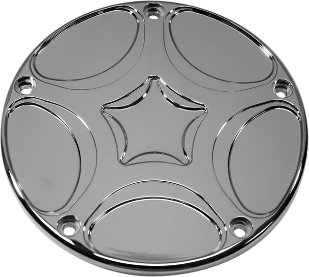 CARL BROUHARD DESIGNS Derby Cover - Chrome - Spiro SS-DB01-C