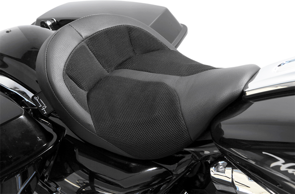 DANNY GRAY BigIST Solo Seat - Leather - Air - FL '08-'20 FA-DGE-0280