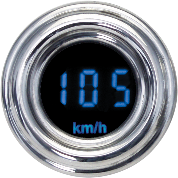 DAKOTA DIGITAL 1-7/8" KPH 4000 Series Speedometer - Blue Display MCL-4014R