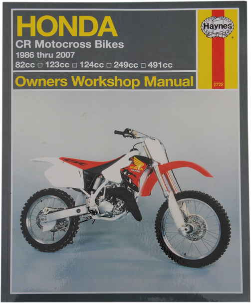 HAYNES Manual - Honda CR250/500 2222