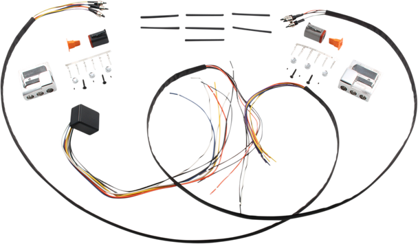 GMA ENGINEERING BY BDL Switch Kit - Brake/Clutch - Harness - Polished GMA-HBWH-SW-OP