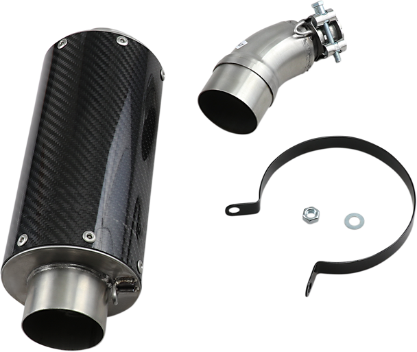 HOT BODIES Full Exhaust System with Carbon Muffler 81401-2404