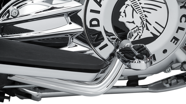 KURYAKYN Heel Shift Lever - Chrome - Indian 5649