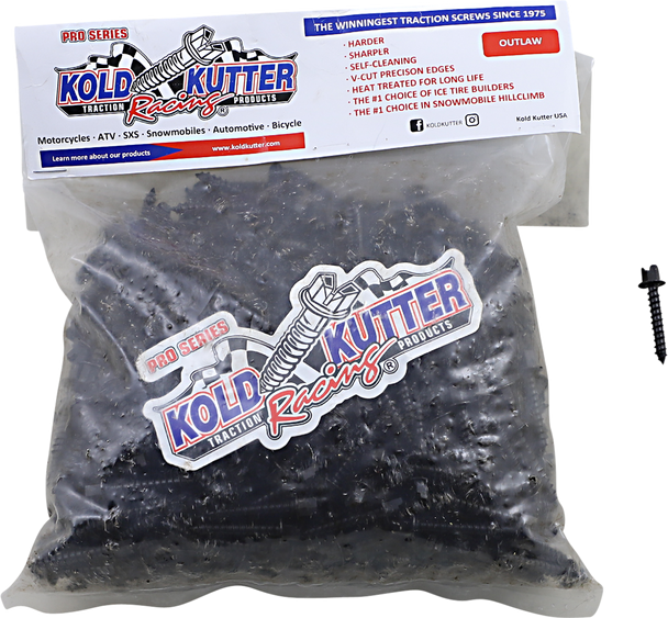 KOLD KUTTER Outlaw Screws - #12 - 11 x 1-1/4 - 500 Pack KKA114-12-500