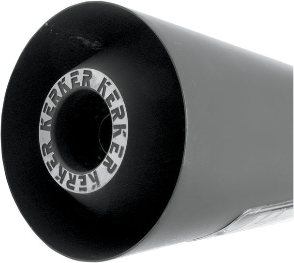 KERKER 4:1 Megaphone Exhaust - Black 127-61001