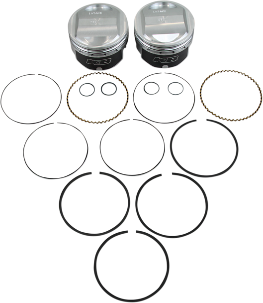 KB PERFORMANCE Piston Kit - Twin Cam 88 KB426C.010