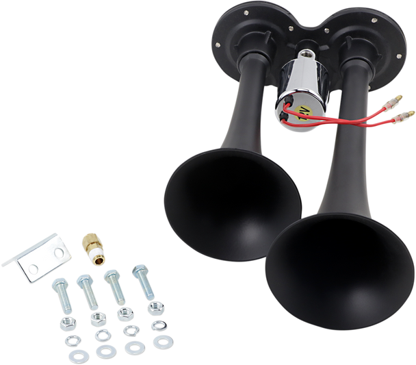 KLEINN Dual Compact Horn Kit - Black 101