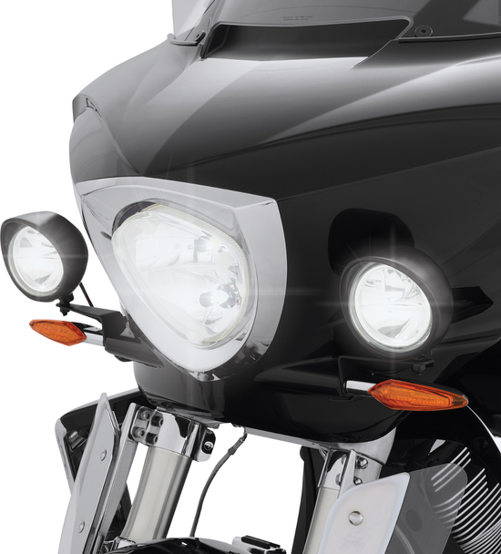 SHOW CHROME Driving Lights - Victory - Black 30-110LBK