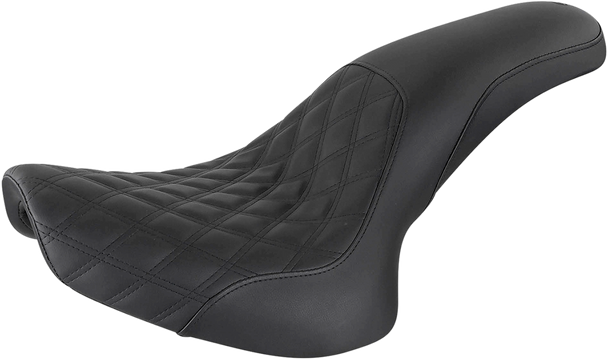 SADDLEMEN Profiler Seat - Lattice Stitched - Softail 800-01-149