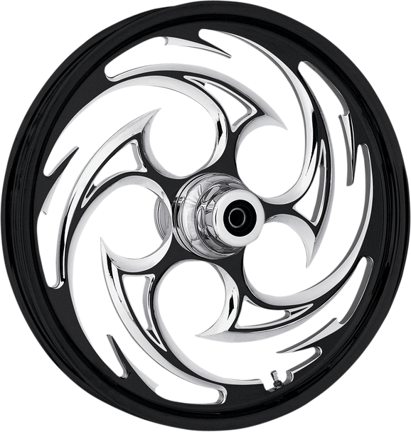 RC COMPONENTS Savage Eclipse Front Wheel - Dual Disc/ABS - Black - 21"x3.50"  - '08-'13 FLT 21350-9031A-85E