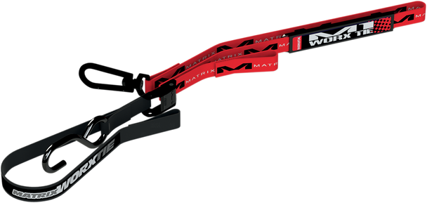 MATRIX CONCEPTS,LLC Worx Tie-Downs - 1" - Red M1 102