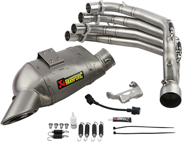 AKRAPOVIC Race Exhaust - Titanium S-H6R11-AFT