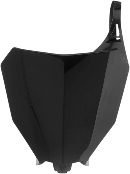 ACERBIS Front Number Plate - Black - CRF 2630680001 ACERBIS Front Number Plate - Black - CRF 2630680001