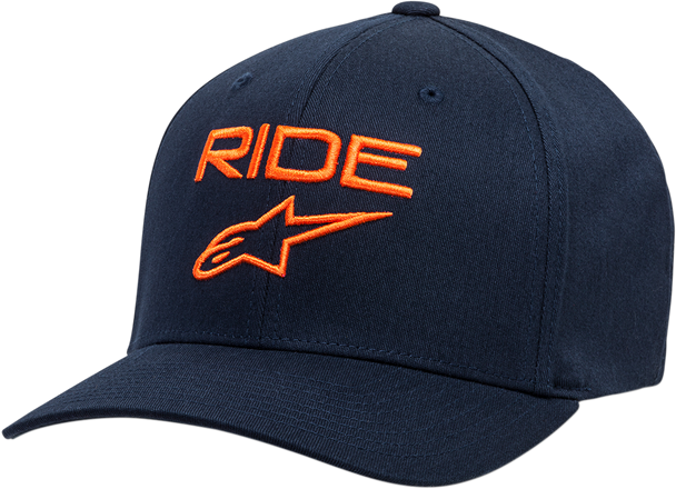 ALPINESTARS Ride 2.0 Hat - Navy/Orange - Large/XL 1019811147032LX