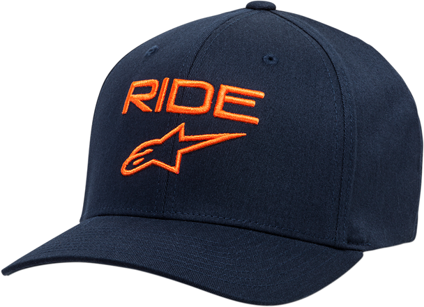ALPINESTARS Ride 2.0 Hat - Navy/Orange - Small/Medium 1019811147032SM