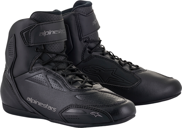 ALPINESTARS Faster-3 Shoes - Black/Gray - US 9.5 2510219-10595