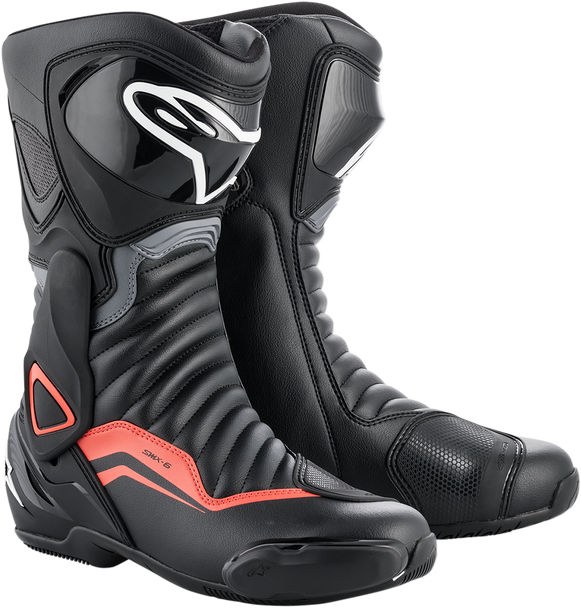 ALPINESTARS SMX-6 v2 Boots - Black/Gray/Red - US 11.5 / EU 46 2223017-1130-46
