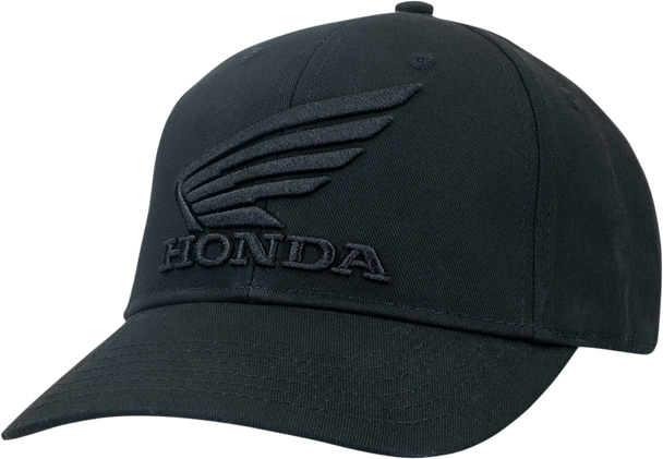 HONDA APPAREL Honda Blacked Out Hat - Black NP21A-H1826