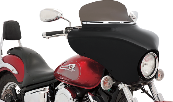 MEMPHIS SHADES Fairing Windshield Trim - Stainless Steel - Polished MEM0911