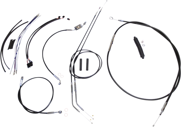 MAGNUM Control Cable Kit - XR - Black/Chrome 489673