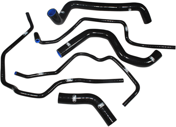 SAMCO SPORT Radiator Hose Kit - Black - Triumph TRI-14BLK