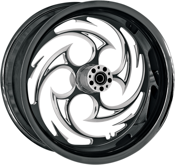 RC COMPONENTS Savage Eclipse Rear Wheel - Single Disc/ABS - Black - 18"x5.50" - '09+ FL 18550-9210A-85E