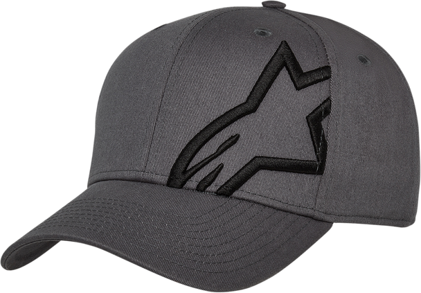ALPINESTARS Corporate Snap 2 Hat - Charcoal/Black - One Size 1211810091810OS