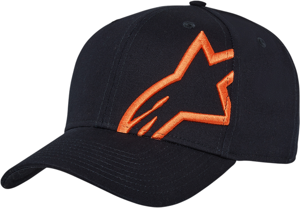 ALPINESTARS Corporate Snap 2 Hat - Navy/Orange - One Size 1211810097032OS
