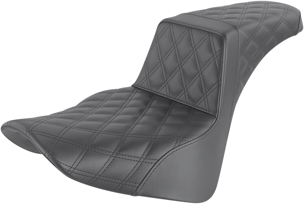 SADDLEMEN Step Up Seat - Lattice Stitched 818-33-175