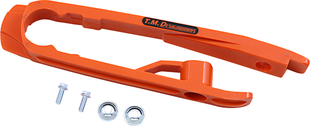T.M. DESIGNWORKS Chain Slider - KTM - Orange DCS-KT3-OR