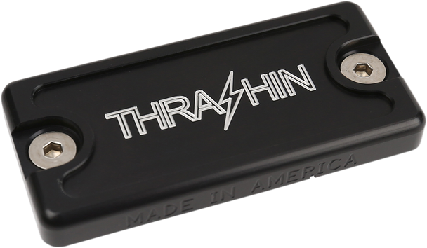 THRASHIN SUPPLY CO. Rear Master Cylinder Cover - Black - FXR TSC-3105-4