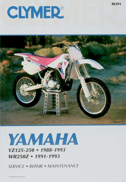 CLYMER Manual - Yamaha YZ125 YZ/WR250 M391